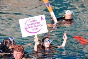 Meme kanserinde farkındalık i&ccedil;in