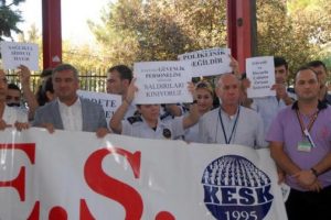 Acil serviste dayak isyanı