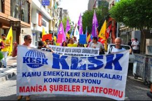 KESK'ten IŞİD protestosu