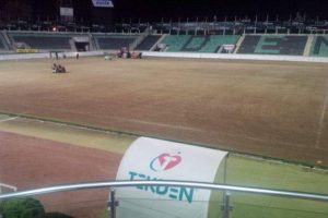 Denizlispor stadı bakıma alındı