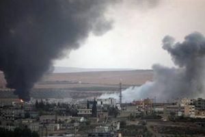 IŞİD'e y&ouml;nelik en ağır bombardıman