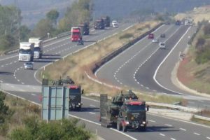Sıfır noktasına tank sevkıyatı