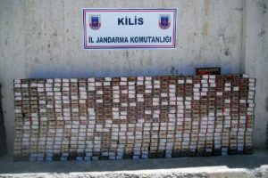 Kilis'te ka&ccedil;ak sigaraya iki g&ouml;z altı