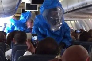 Ebola şakası yolcuya pahalıya patladı