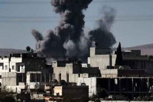 Kobani'de sivil kalmadı
