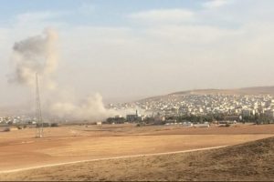 IŞİD'in zırhlı aracı imha edildi