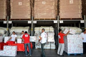 T&uuml;rk Kızılayı'ndan Suriyeli S&uuml;ryanilere gıda yardımı