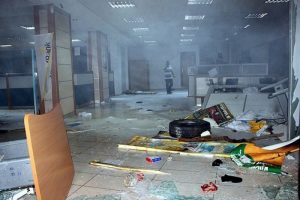 Mardin'de son 3 g&uuml;nde 14 banka yakıldı