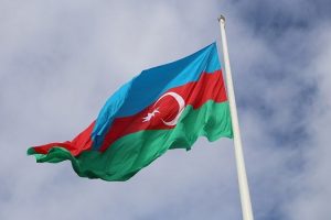 Azerbaycan'da bayrak t&ouml;reni