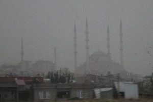 Maraş toz bulutunun etkisinde