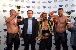 Erbaa'da başpehlivan belli oldu