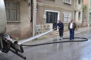Gemlik cadde ve sokakları pırıl pırıl