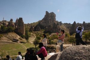 Kapadokya'da sonbahar g&uuml;zelliği