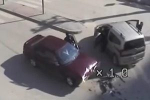Trafik kazaları MOBESE'de
