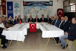 Bursa'da 29 il derneğinden sağduyu &ccedil;ağrısı
