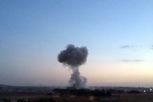 Kobani ateş altında