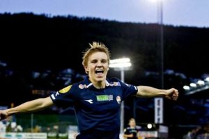Odegaard tarihe ge&ccedil;ti
