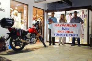 Sokak hayvanları i&ccedil;in tam 6 bin kilometre
