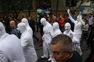 Taksim'de "Voca People" izdihamı