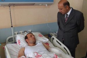 Sivas'ta yaralı 9 polisin tedavisi s&uuml;r&uuml;yor