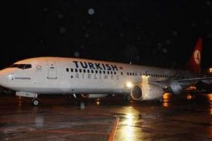 Ebola nedeniyle acil iniş