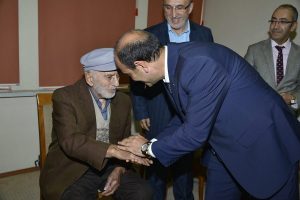 Edebali kent esnafını unutmadı