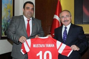 Balıkesirspor'dan Vali Yaman'a ziyaret