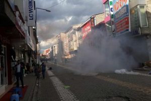 Olaylarda 21 okul zarar g&ouml;rd&uuml;