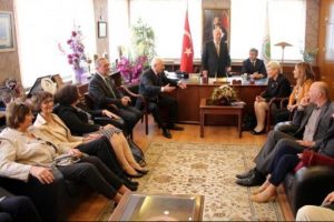Alman heyetten kardeş şehir ziyareti