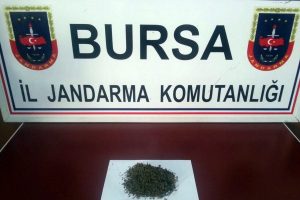 Bursa'da uyuşturucu operasyonu!