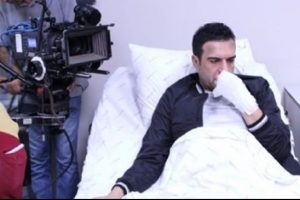 &Uuml;nl&uuml; t&uuml;rk&uuml;c&uuml; hastaneye kaldırıldı