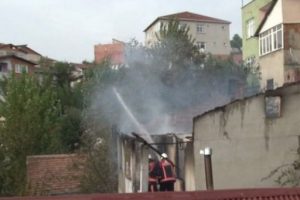 İstanbul'da korkutan yangın
