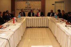 BALKANSİAD'dan TMMOB Bursa İKK'ya ziyaret