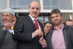 TOKİ anahtarlarını dağıttı