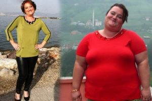 10 ayda 100 kilo verince...