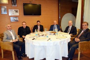 Torun ge&ccedil;miş d&ouml;nem il başkanları ile buluştu