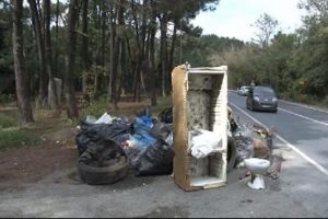 Bir saatte onlarca poşet &ccedil;&ouml;p topladılar