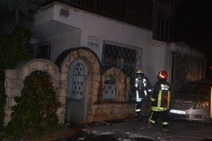 Kullanılmayan villada yangın
