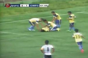 Gol sevinci can aldı
