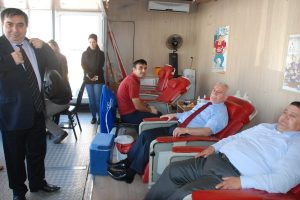 Bursa'da m&uuml;ft&uuml;l&uuml;kten kan bağışına destek