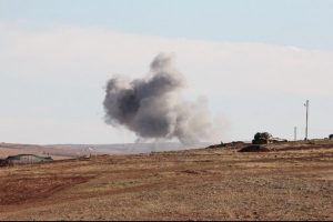 Sıfır noktasından dumanlar y&uuml;kseliyor