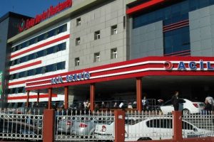 O hasta başka bir hastaneye sevk edildi
