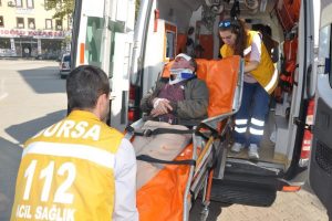 Bursa'da 2 kaza, 5 yaralı