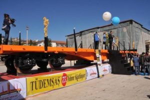T&Uuml;DEMSAŞ 75.yılda en hafif y&uuml;k vagonunu &uuml;retti