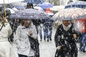 Balkanlar'dan kar geliyor!