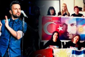 Latin hayranlarından Tarkan'a 42. yaş s&uuml;rprizi...