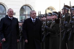 Cumhurbaşkanı Letonya'da
