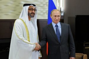 Putin, Abu Dabi prensi ile g&ouml;r&uuml;şt&uuml;