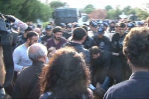 Validebağ Korusunda arbede