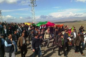 Kobani'de vurulan PKK'lı Kars'ta toprağa verildi
